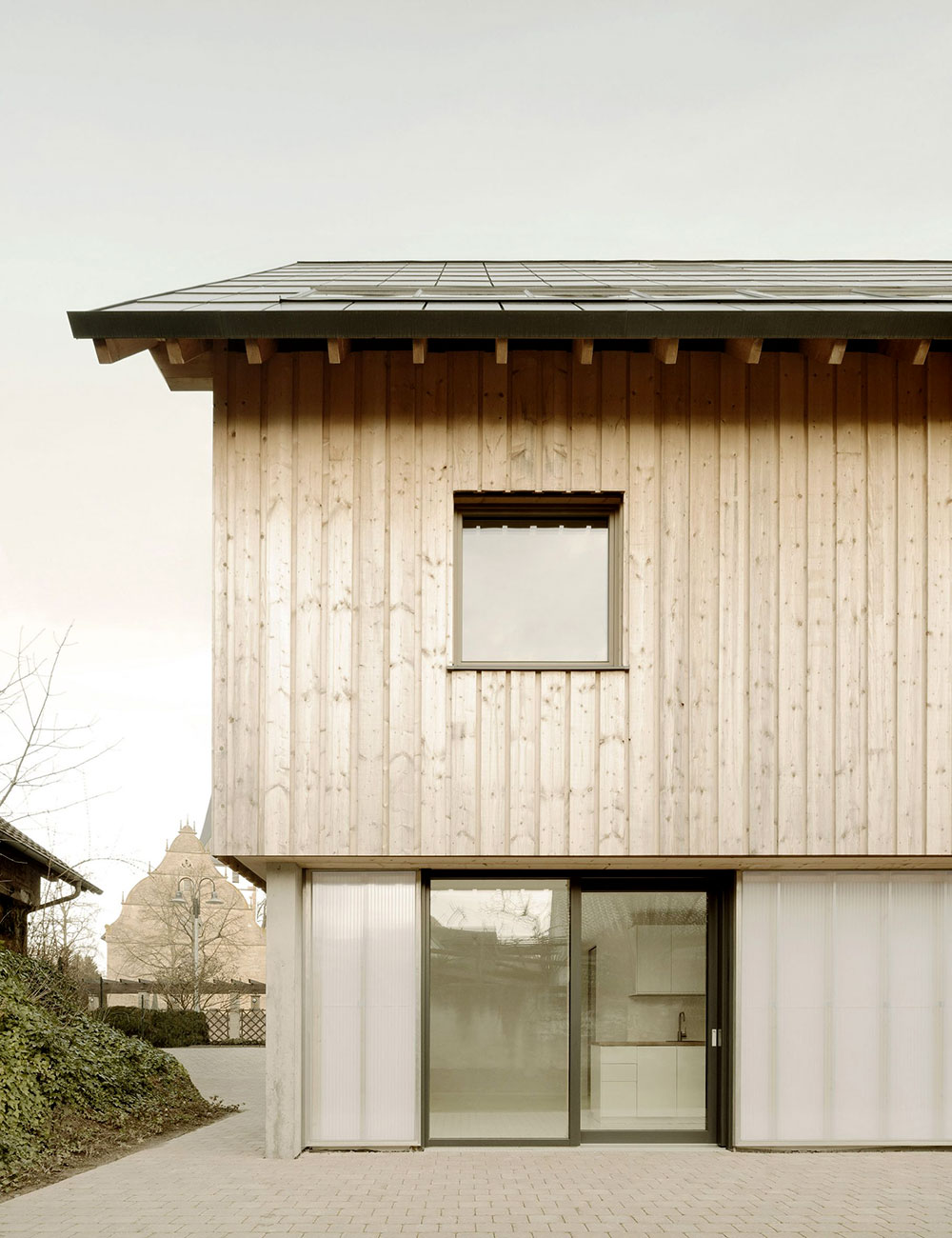 The Straw Bale House - Photo from dezeen.com